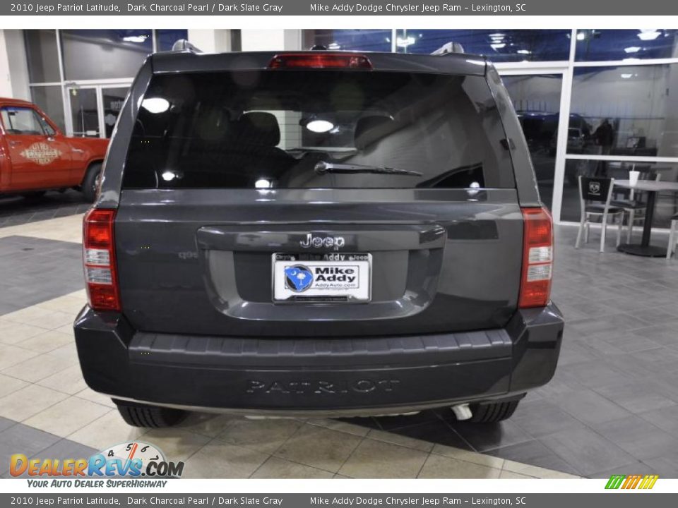 2010 Jeep Patriot Latitude Dark Charcoal Pearl / Dark Slate Gray Photo #6