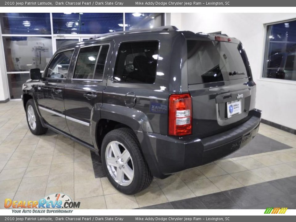 2010 Jeep Patriot Latitude Dark Charcoal Pearl / Dark Slate Gray Photo #7