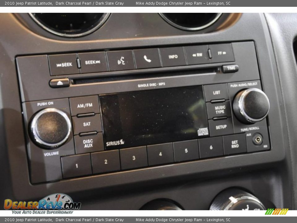 2010 Jeep Patriot Latitude Dark Charcoal Pearl / Dark Slate Gray Photo #11