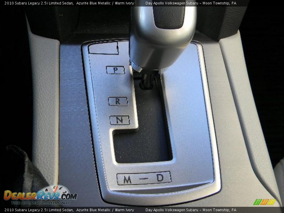 2010 Subaru Legacy 2.5i Limited Sedan Azurite Blue Metallic / Warm Ivory Photo #26