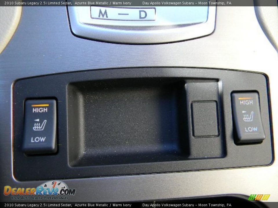 2010 Subaru Legacy 2.5i Limited Sedan Azurite Blue Metallic / Warm Ivory Photo #27