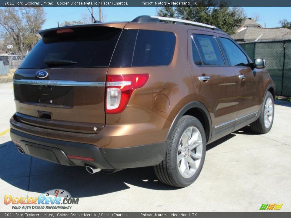 Golden Bronze Metallic 2011 Ford Explorer Limited Photo #3