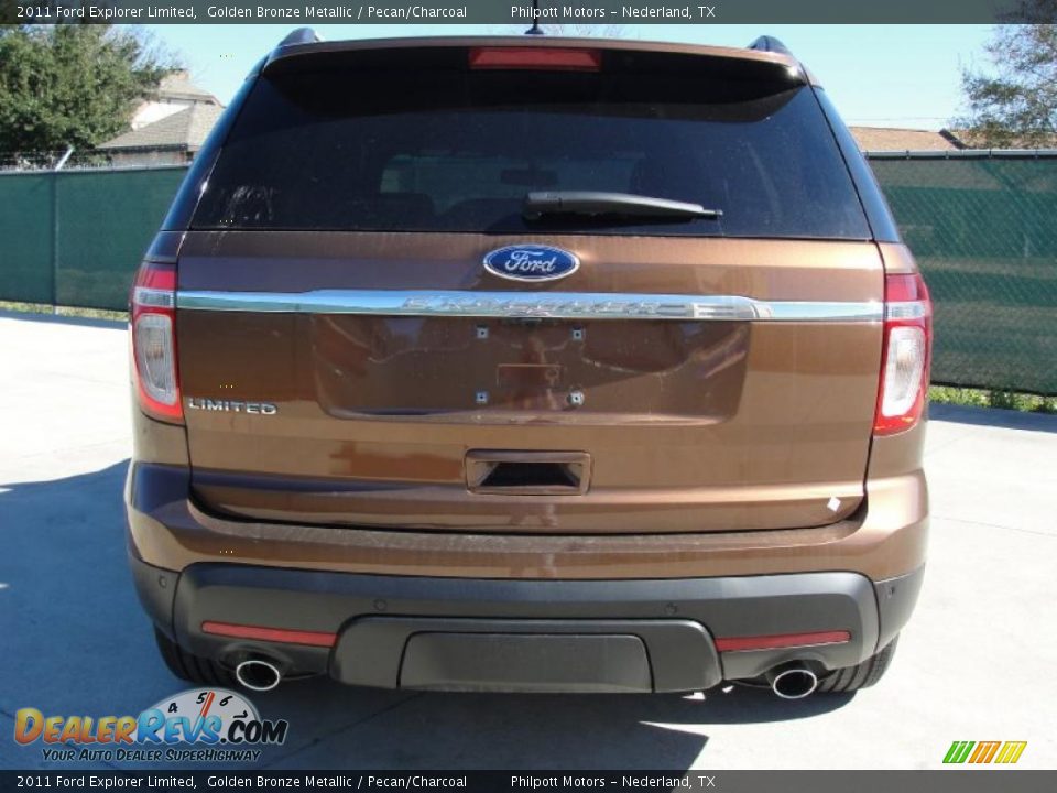 Golden Bronze Metallic 2011 Ford Explorer Limited Photo #4