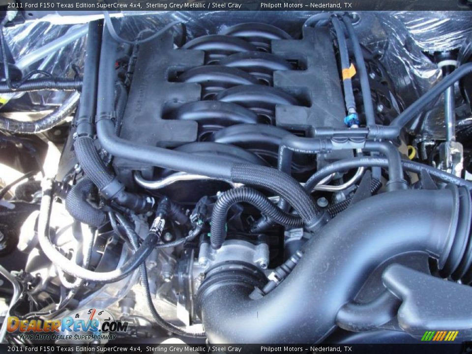 2011 Ford F150 Texas Edition SuperCrew 4x4 5.0 Liter Flex-Fuel DOHC 32-Valve Ti-VCT V8 Engine Photo #19