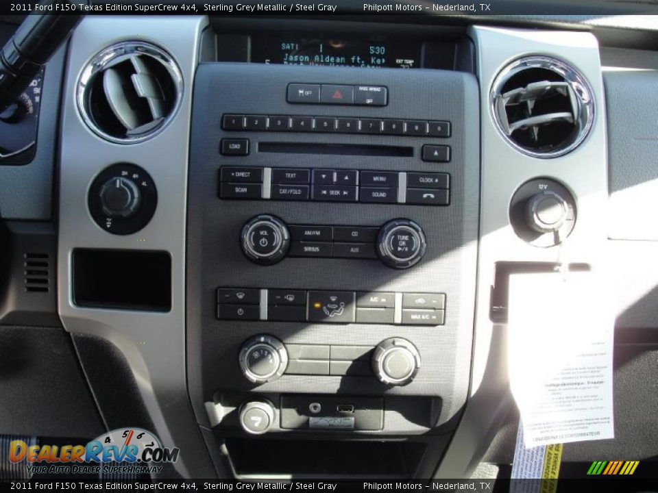 Controls of 2011 Ford F150 Texas Edition SuperCrew 4x4 Photo #27