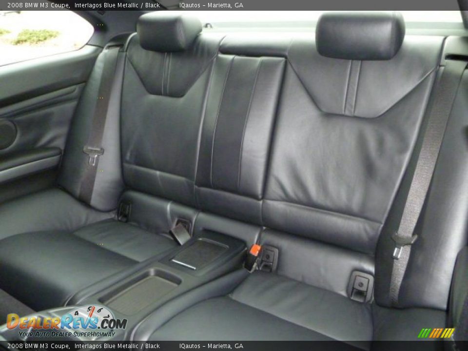 2008 BMW M3 Coupe Interlagos Blue Metallic / Black Photo #9