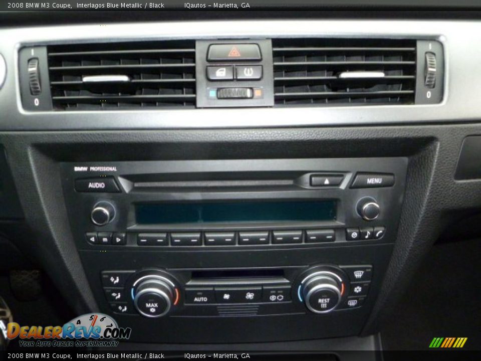 2008 BMW M3 Coupe Interlagos Blue Metallic / Black Photo #20