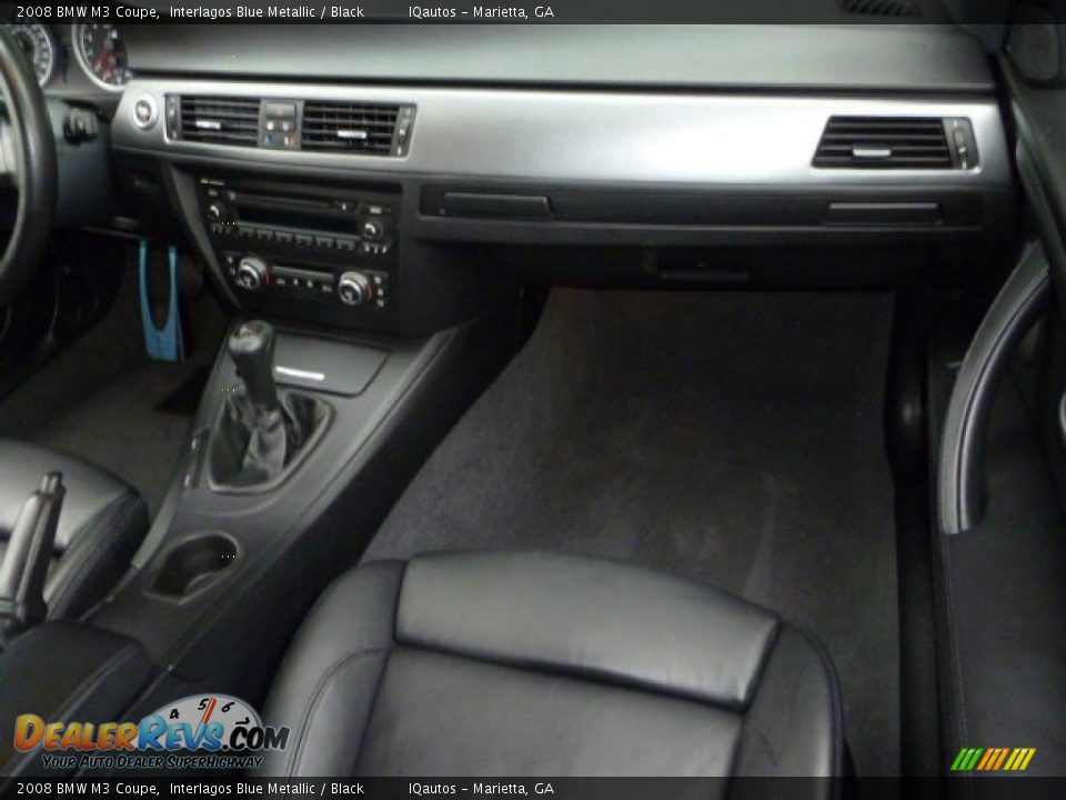 2008 BMW M3 Coupe Interlagos Blue Metallic / Black Photo #23