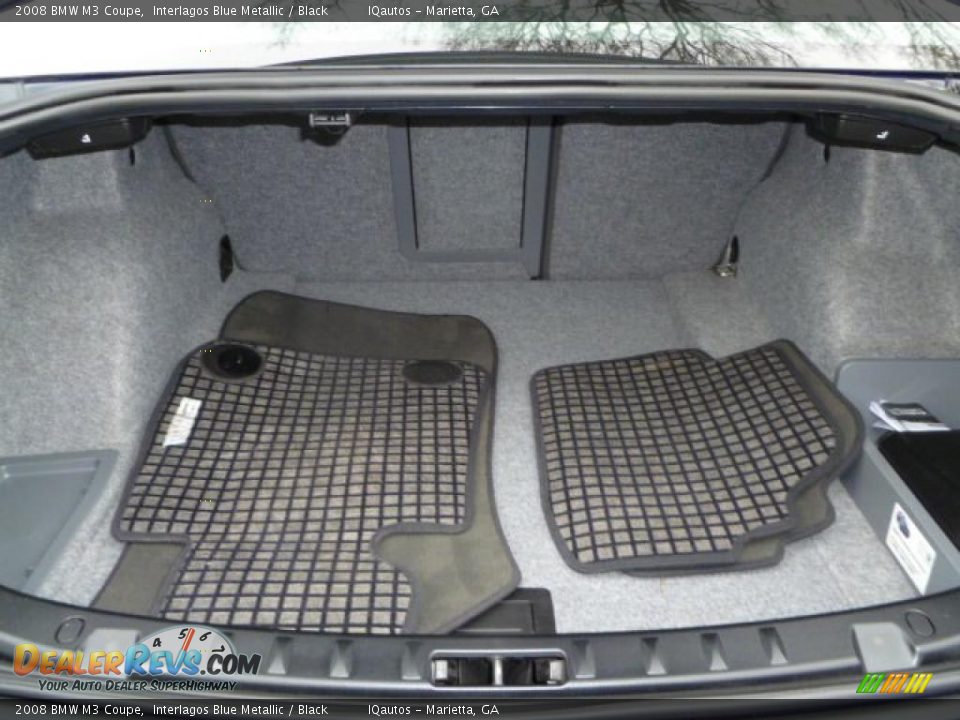 2008 BMW M3 Coupe Interlagos Blue Metallic / Black Photo #30