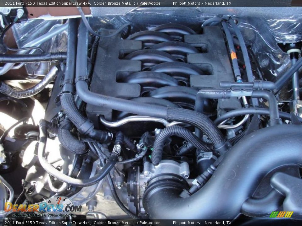 2011 Ford F150 Texas Edition SuperCrew 4x4 5.0 Liter Flex-Fuel DOHC 32-Valve Ti-VCT V8 Engine Photo #19