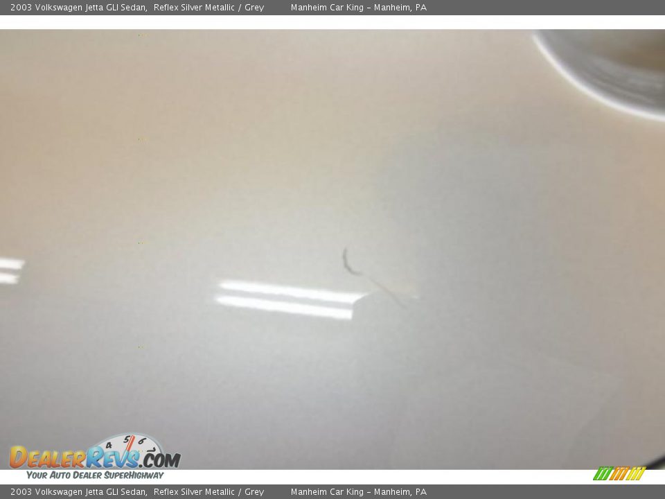 2003 Volkswagen Jetta GLI Sedan Reflex Silver Metallic / Grey Photo #20
