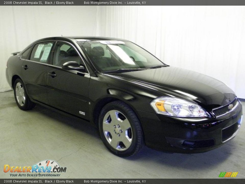 2008 Chevrolet Impala SS Black / Ebony Black Photo #1