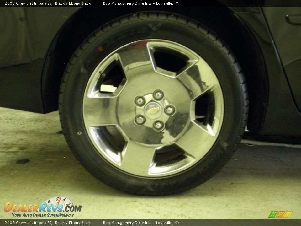 2008 Chevrolet Impala SS Black / Ebony Black Photo #10