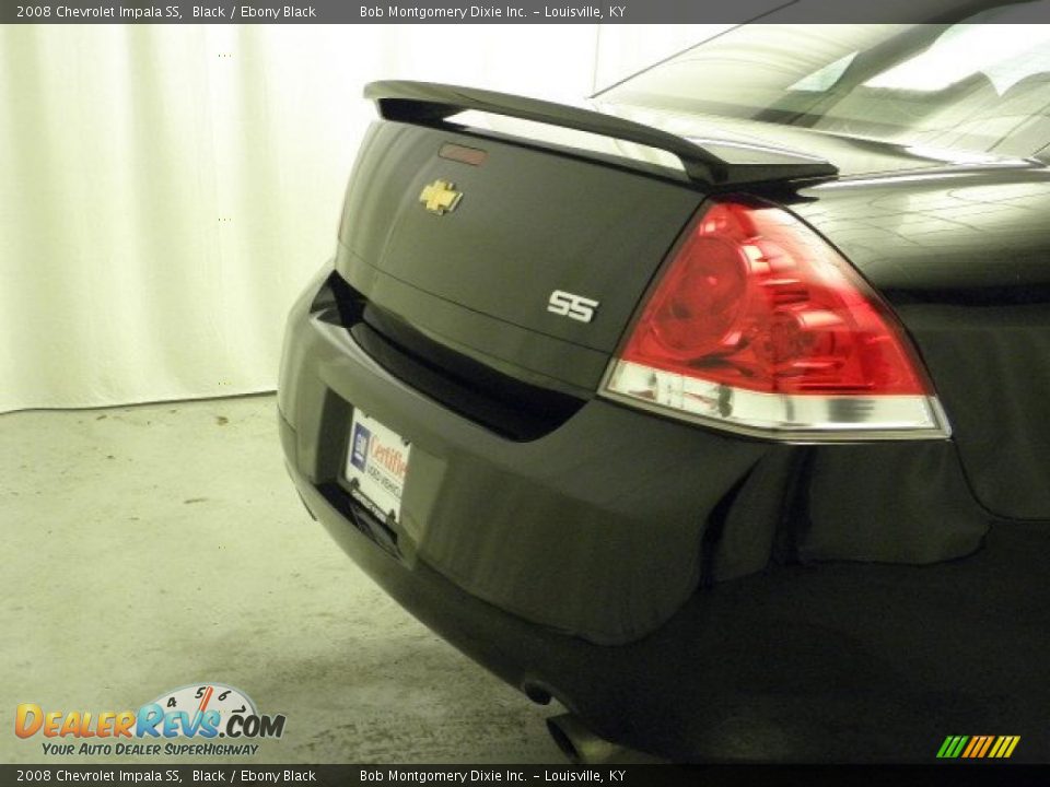 2008 Chevrolet Impala SS Black / Ebony Black Photo #11