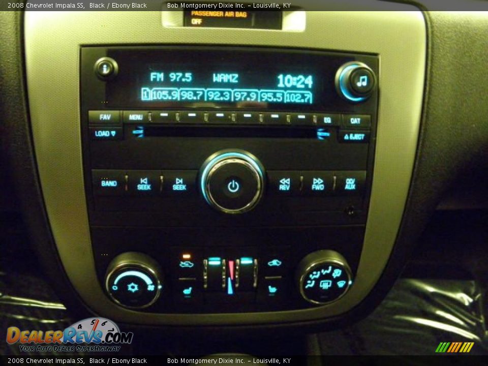 2008 Chevrolet Impala SS Black / Ebony Black Photo #16