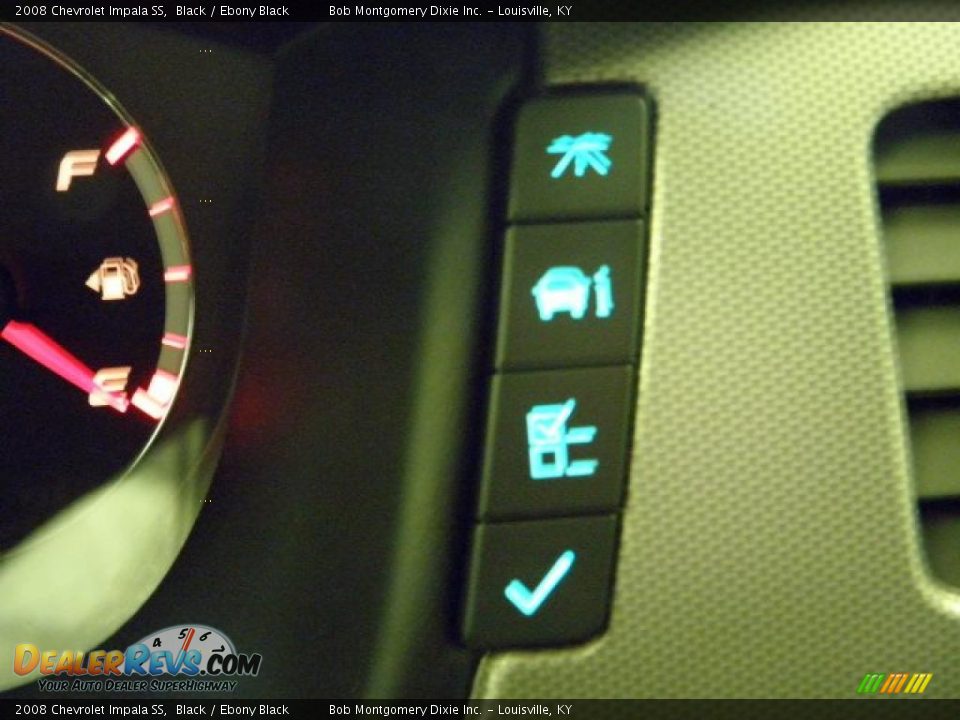 2008 Chevrolet Impala SS Black / Ebony Black Photo #20