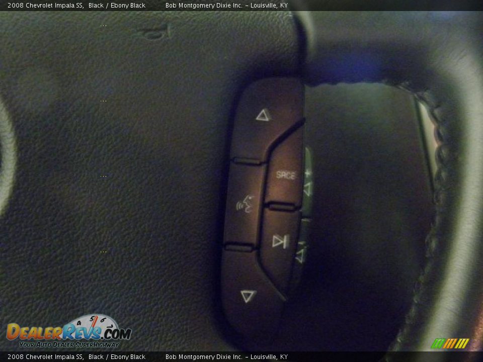 2008 Chevrolet Impala SS Black / Ebony Black Photo #21