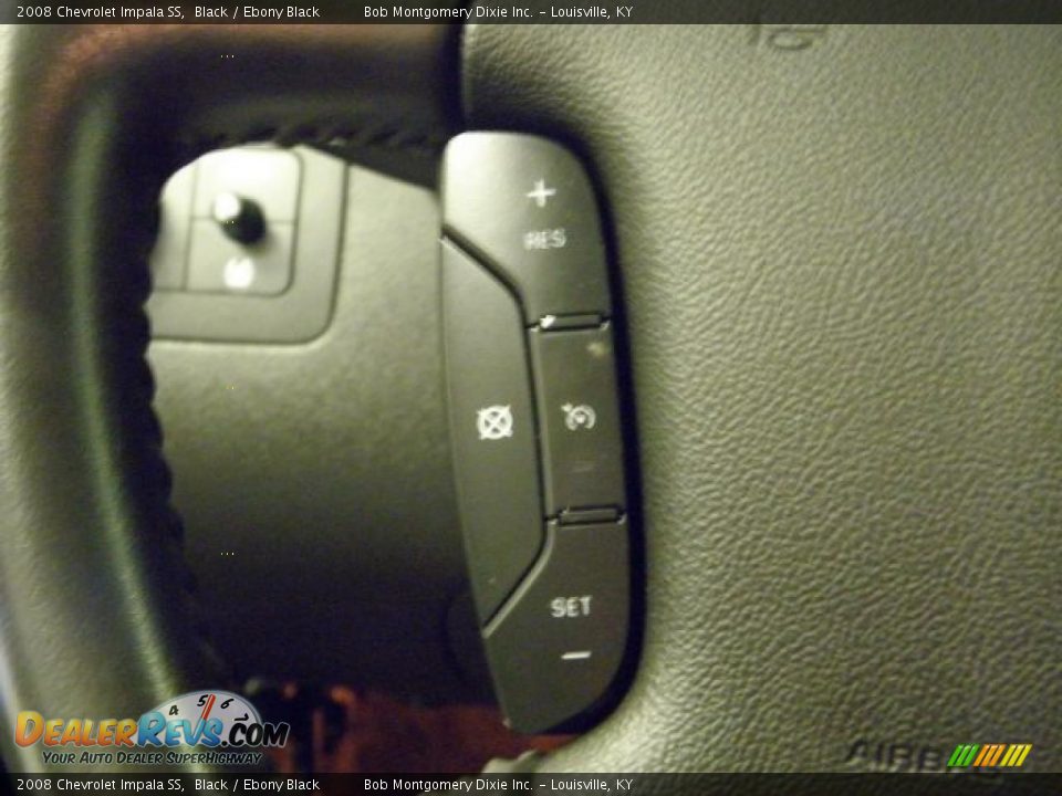 2008 Chevrolet Impala SS Black / Ebony Black Photo #22