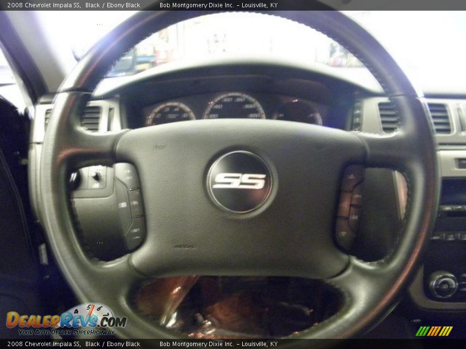 2008 Chevrolet Impala SS Black / Ebony Black Photo #23