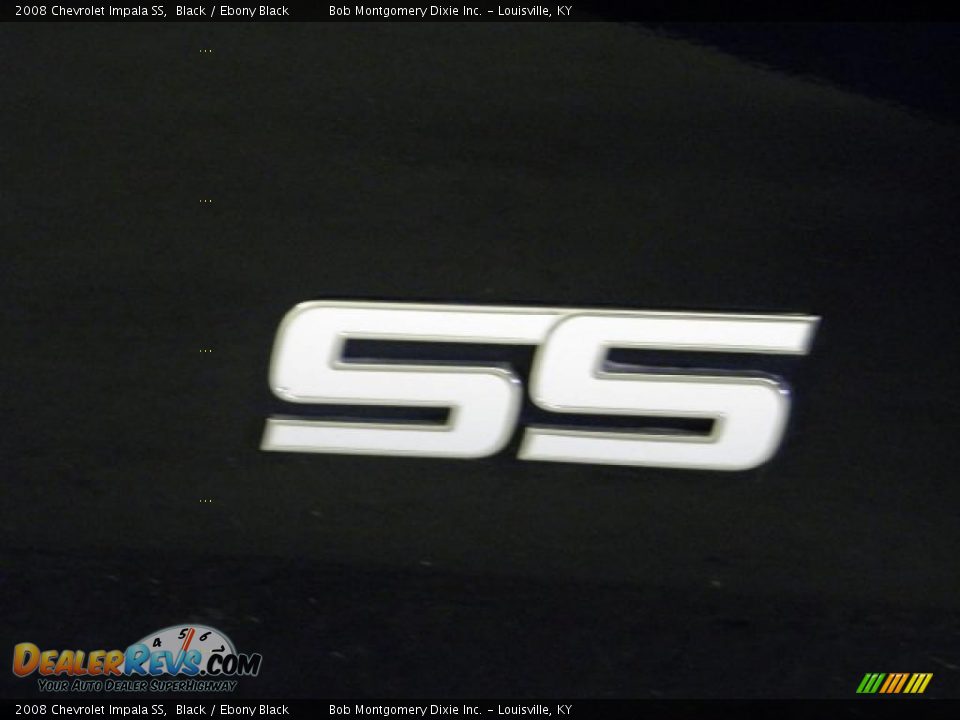2008 Chevrolet Impala SS Black / Ebony Black Photo #27