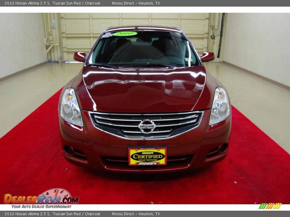 2010 Nissan Altima 2.5 S Tuscan Sun Red / Charcoal Photo #2