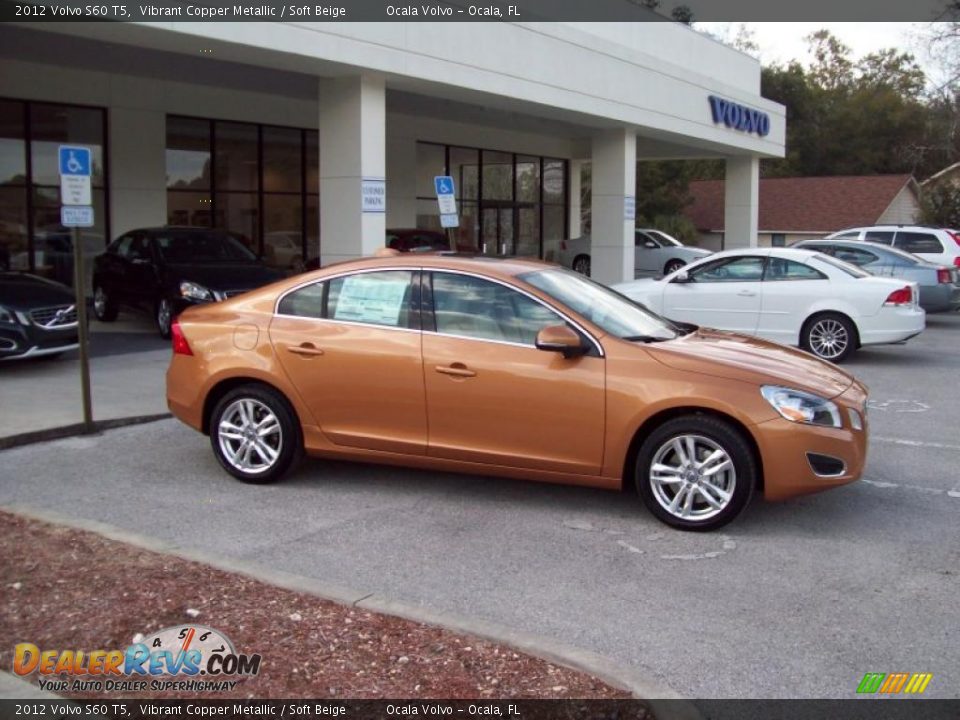 Vibrant Copper Metallic 2012 Volvo S60 T5 Photo #9