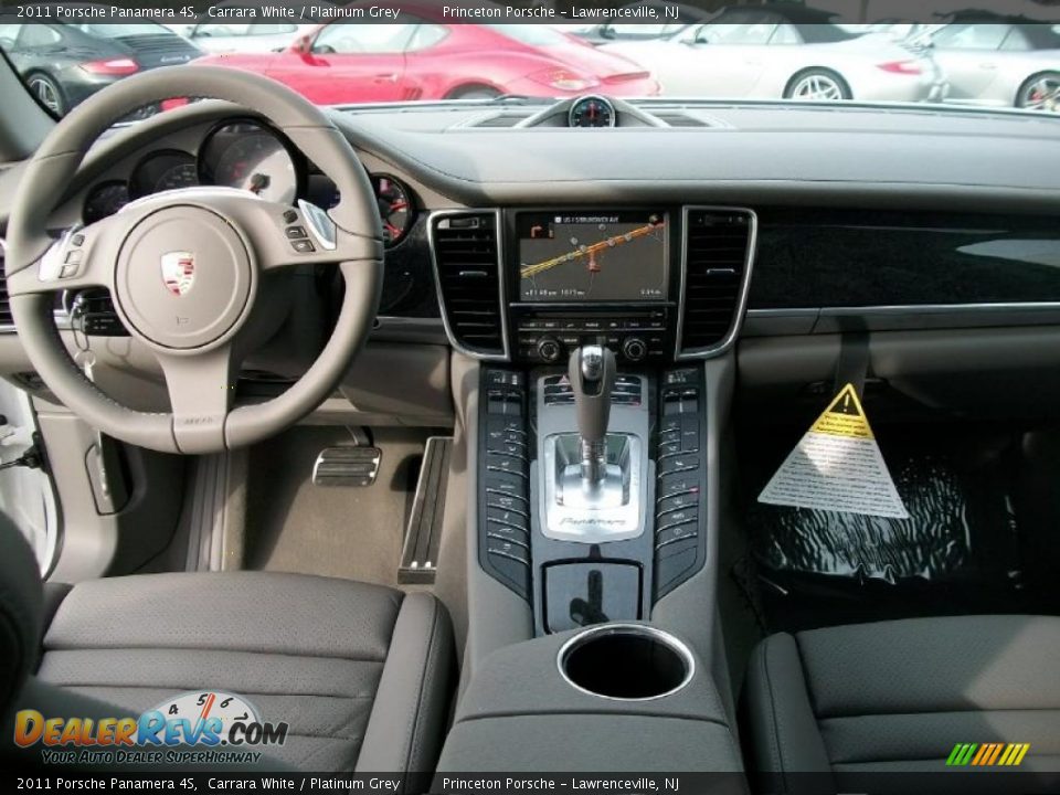 Dashboard of 2011 Porsche Panamera 4S Photo #12