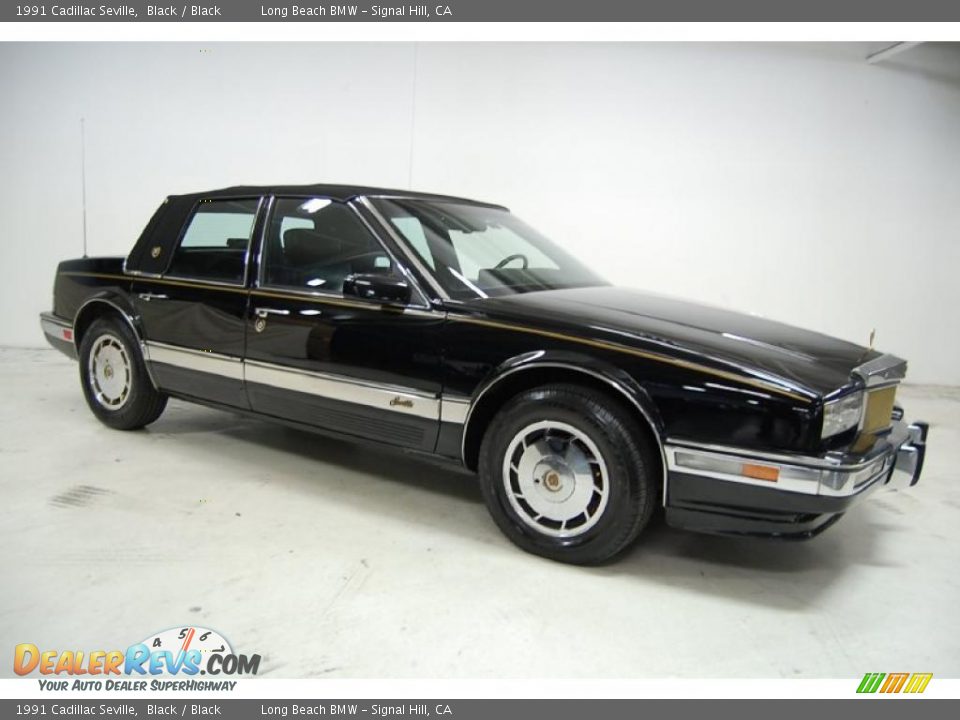 Black 1991 Cadillac Seville  Photo #2