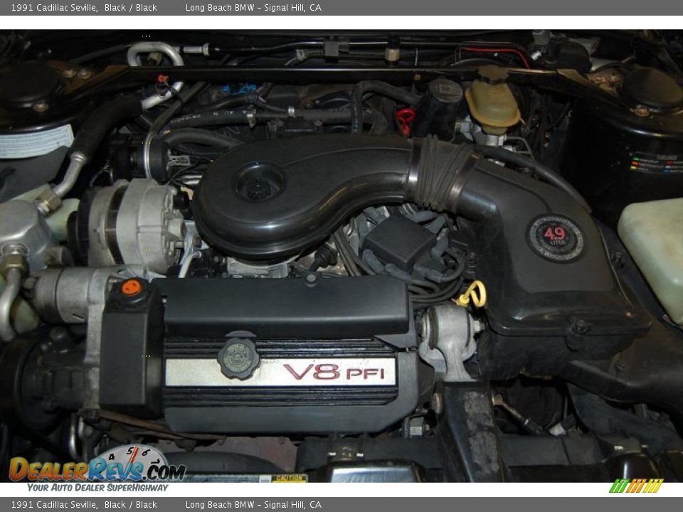 1991 Cadillac Seville  4.9 Liter PFI OHV 16-Valve V8 Engine Photo #14