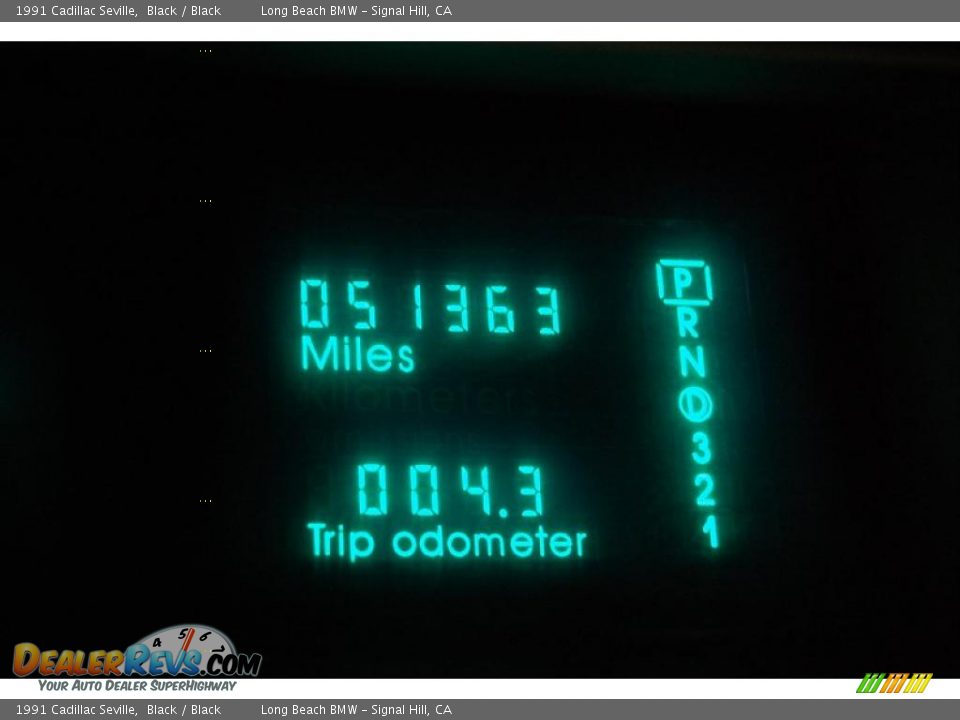 1991 Cadillac Seville Black / Black Photo #26