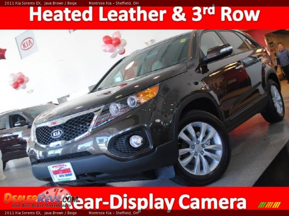 2011 Kia Sorento EX Java Brown / Beige Photo #1