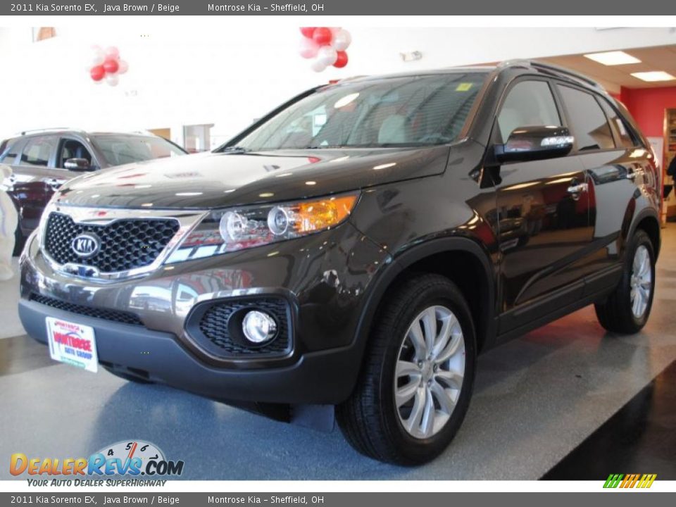 2011 Kia Sorento EX Java Brown / Beige Photo #2