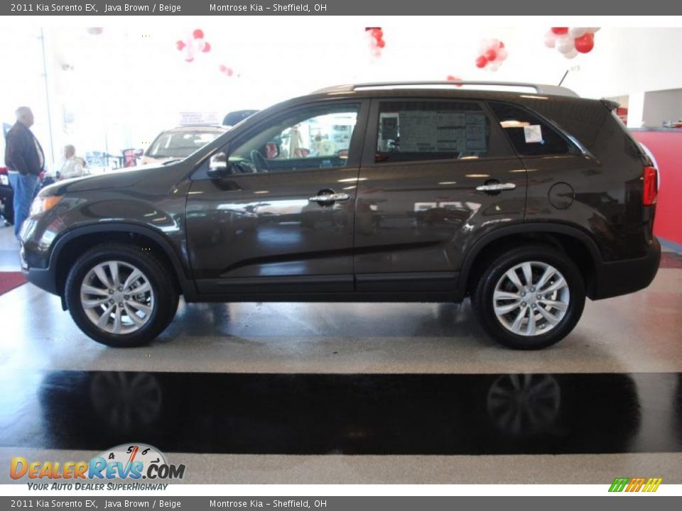 2011 Kia Sorento EX Java Brown / Beige Photo #3