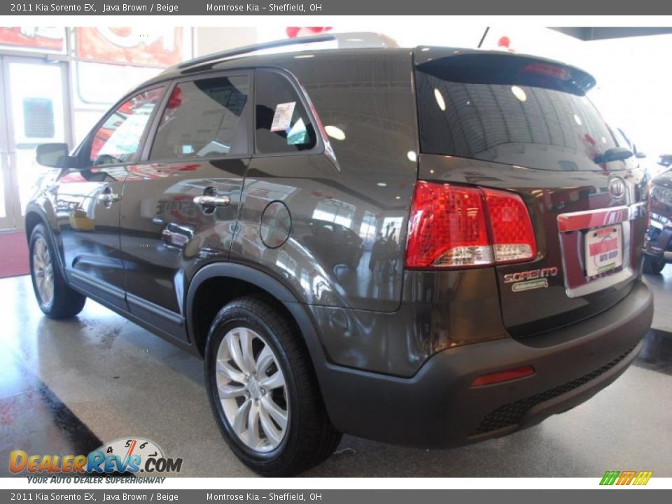 2011 Kia Sorento EX Java Brown / Beige Photo #4