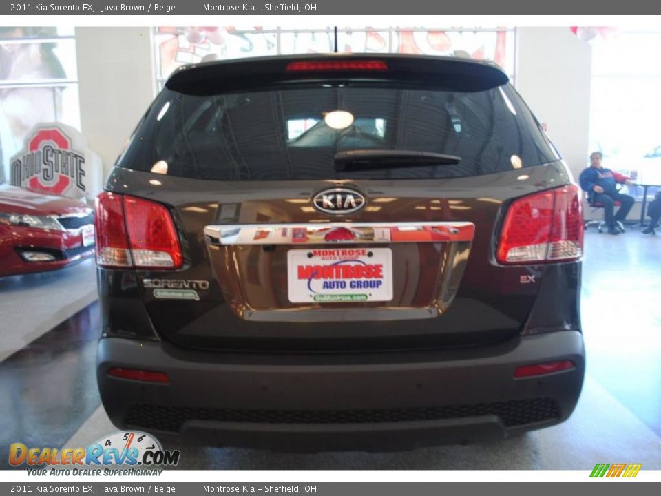 2011 Kia Sorento EX Java Brown / Beige Photo #5