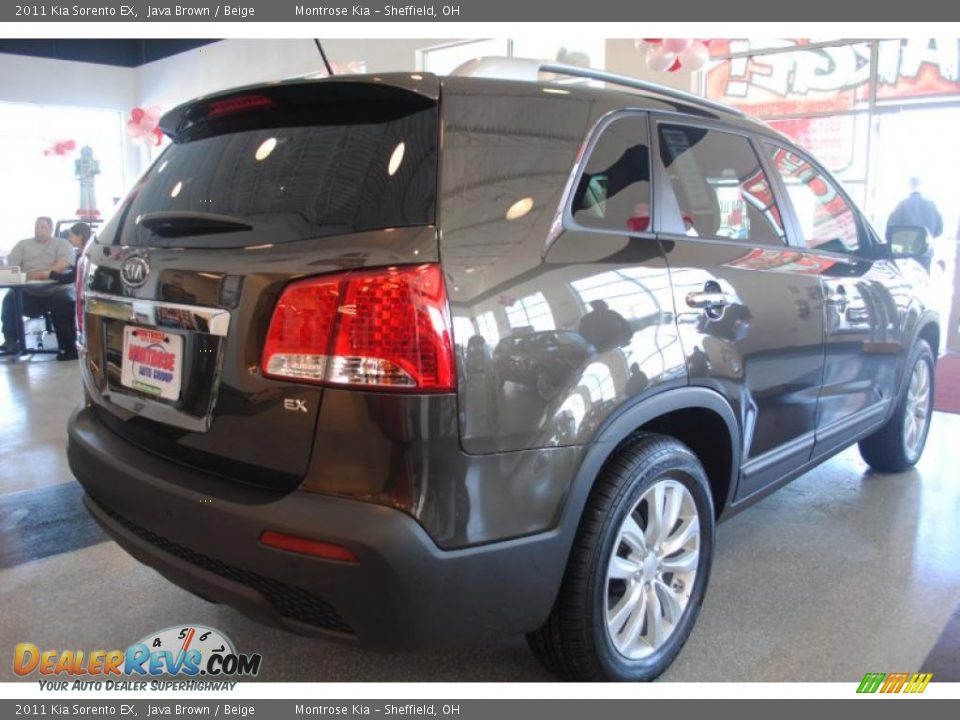 2011 Kia Sorento EX Java Brown / Beige Photo #6