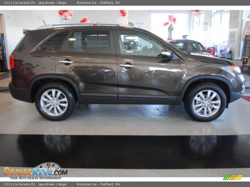 2011 Kia Sorento EX Java Brown / Beige Photo #7