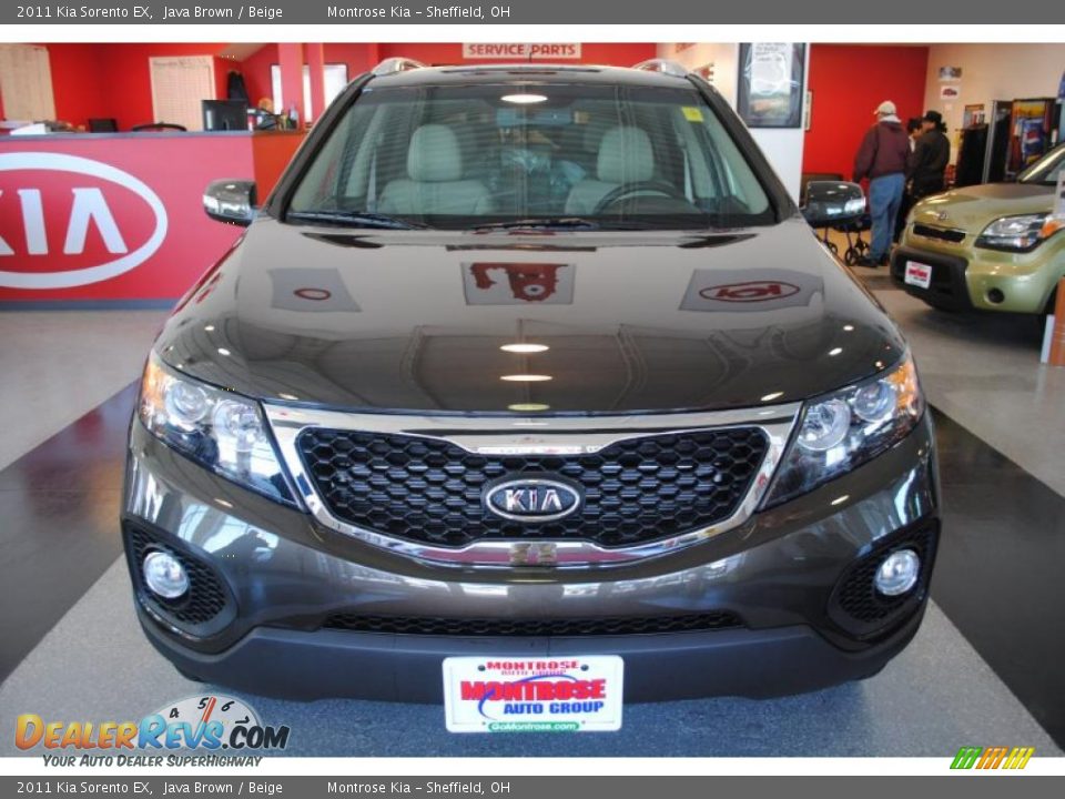 2011 Kia Sorento EX Java Brown / Beige Photo #9