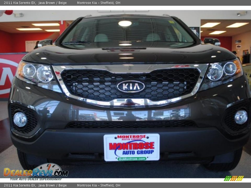 2011 Kia Sorento EX Java Brown / Beige Photo #10