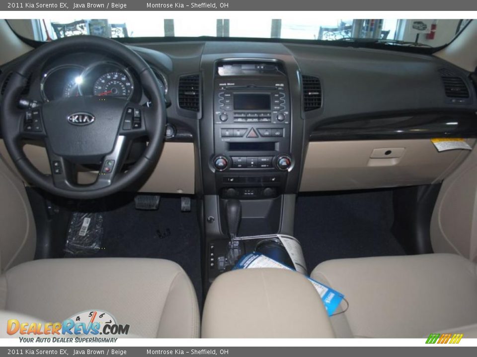 2011 Kia Sorento EX Java Brown / Beige Photo #11