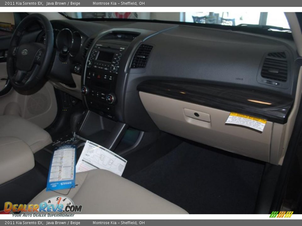 2011 Kia Sorento EX Java Brown / Beige Photo #13