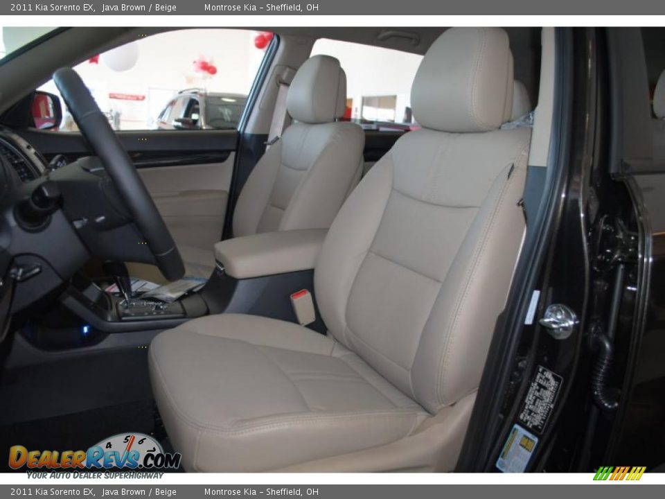 2011 Kia Sorento EX Java Brown / Beige Photo #14