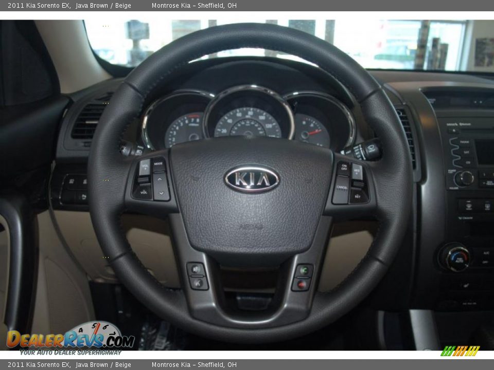 2011 Kia Sorento EX Java Brown / Beige Photo #25