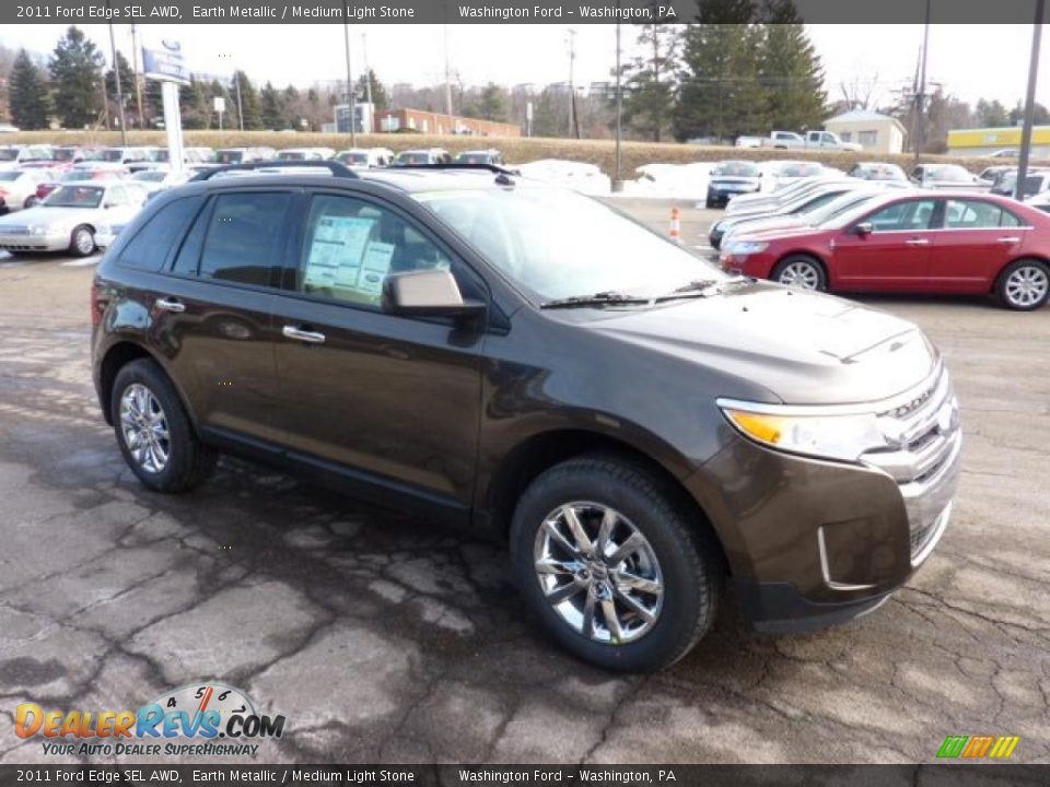 Earth Metallic 2011 Ford Edge SEL AWD Photo #5