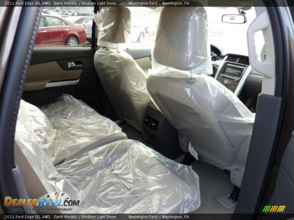 2011 Ford Edge SEL AWD Earth Metallic / Medium Light Stone Photo #14