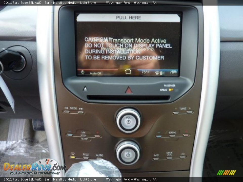 2011 Ford Edge SEL AWD Earth Metallic / Medium Light Stone Photo #18