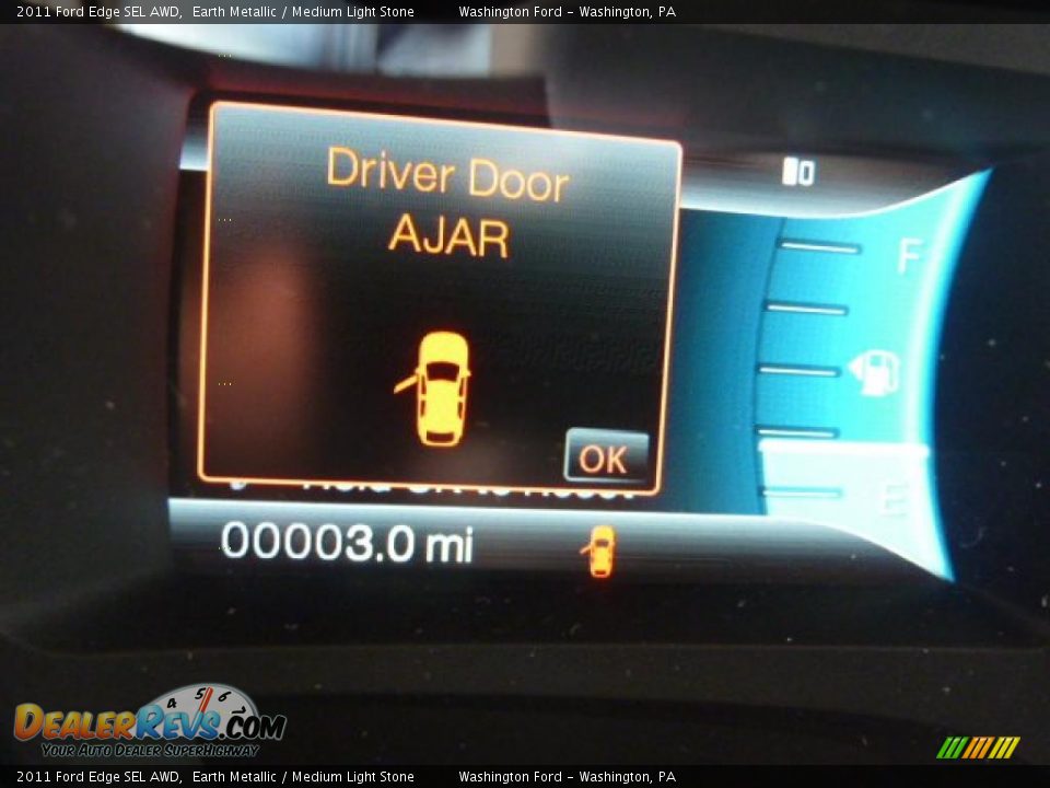 2011 Ford Edge SEL AWD Earth Metallic / Medium Light Stone Photo #20
