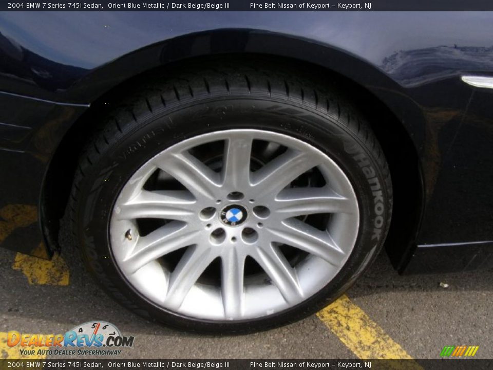 2004 BMW 7 Series 745i Sedan Wheel Photo #3