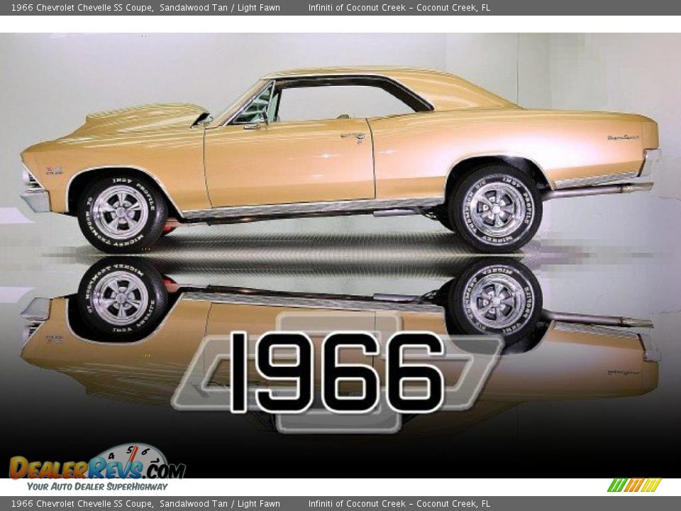 Sandalwood Tan 1966 Chevrolet Chevelle SS Coupe Photo #1