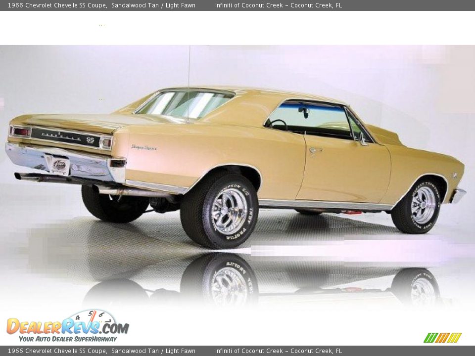 Sandalwood Tan 1966 Chevrolet Chevelle SS Coupe Photo #3